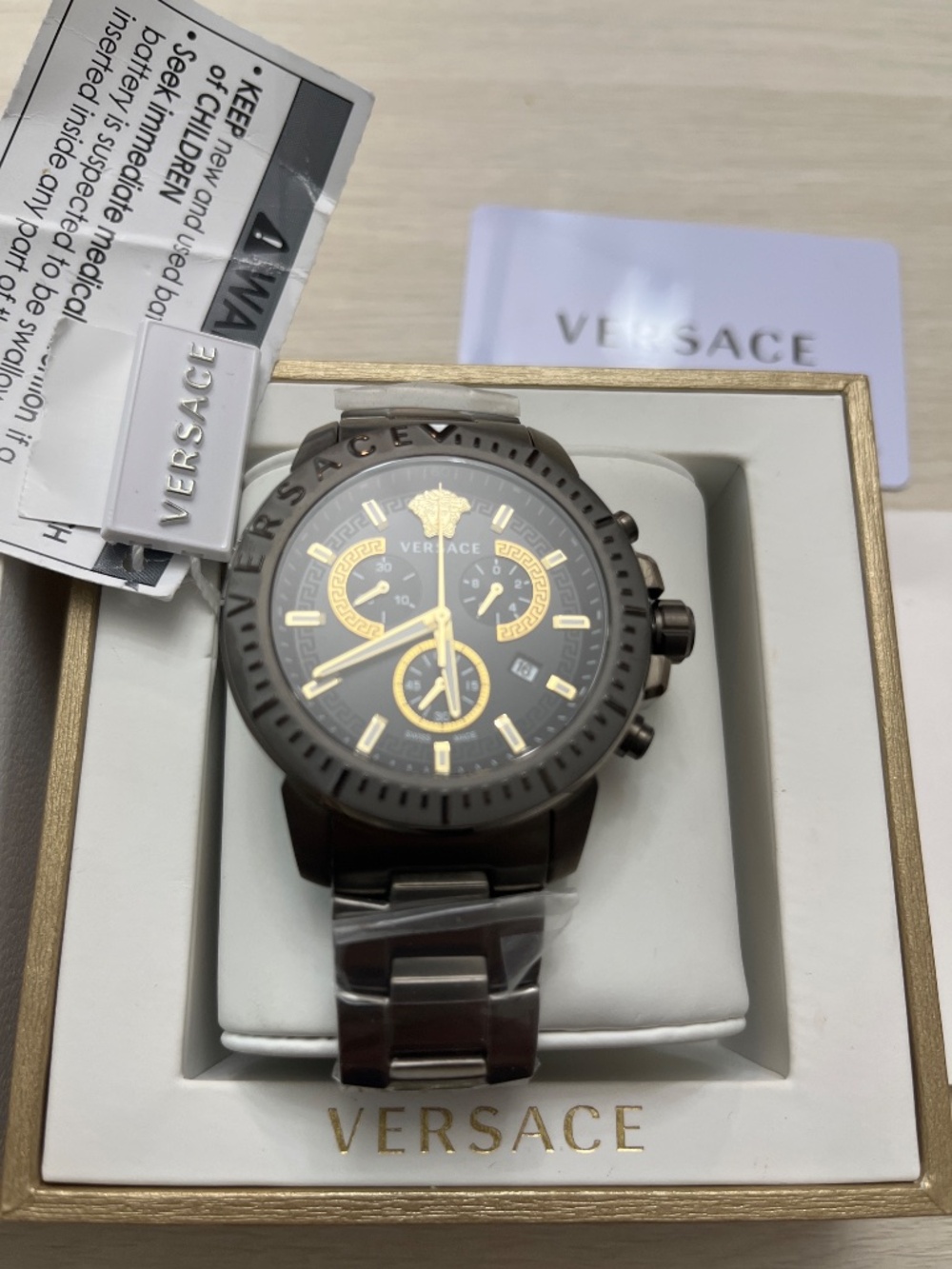 New Versace Watch - New Chrono Chronograph - VE2E00621 - Picture 3 of 12